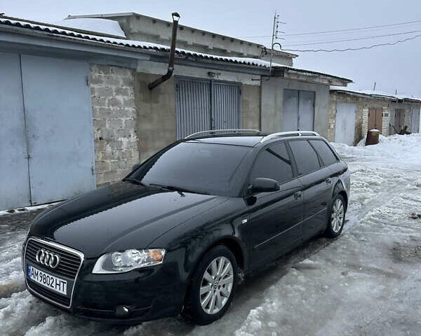 Чорний Ауді А4, об'ємом двигуна 1.98 л та пробігом 283 тис. км за 5750 $, фото 1 на Automoto.ua