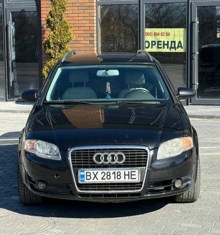 Черный Ауди А4, объемом двигателя 2 л и пробегом 320 тыс. км за 4850 $, фото 1 на Automoto.ua