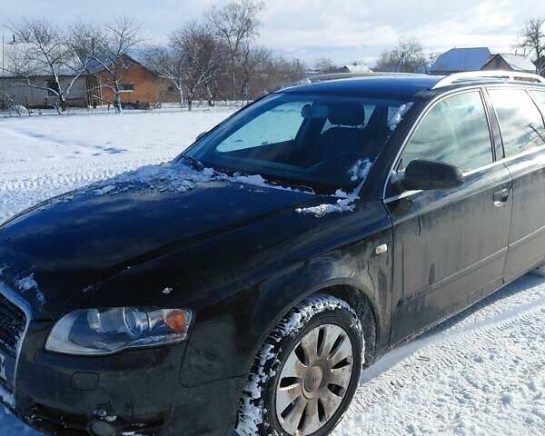Чорний Ауді А4, об'ємом двигуна 2 л та пробігом 222 тис. км за 7000 $, фото 1 на Automoto.ua