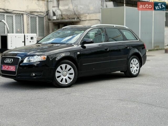 Чорний Ауді А4, об'ємом двигуна 2 л та пробігом 208 тис. км за 7999 $, фото 1 на Automoto.ua