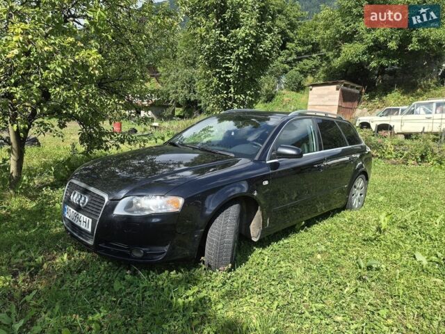 Черный Ауди А4, объемом двигателя 2 л и пробегом 350 тыс. км за 5190 $, фото 1 на Automoto.ua