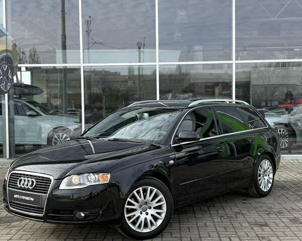 Черный Ауди А4, объемом двигателя 1.98 л и пробегом 144 тыс. км за 8200 $, фото 1 на Automoto.ua