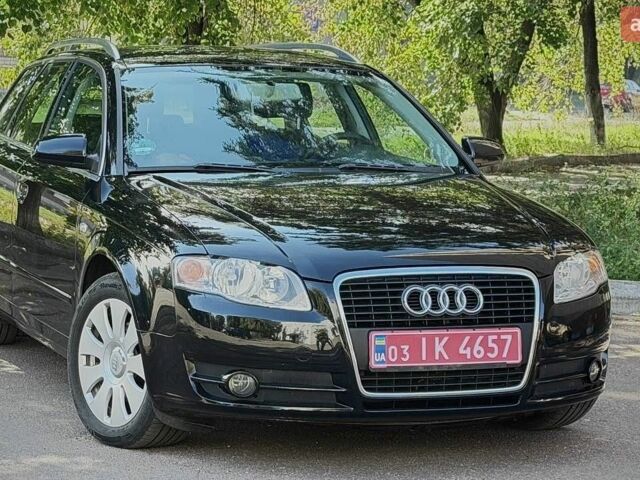 Чорний Ауді А4, об'ємом двигуна 2 л та пробігом 241 тис. км за 6700 $, фото 1 на Automoto.ua
