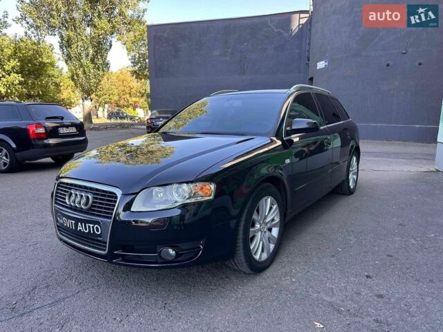 Черный Ауди А4, объемом двигателя 2 л и пробегом 320 тыс. км за 7500 $, фото 1 на Automoto.ua