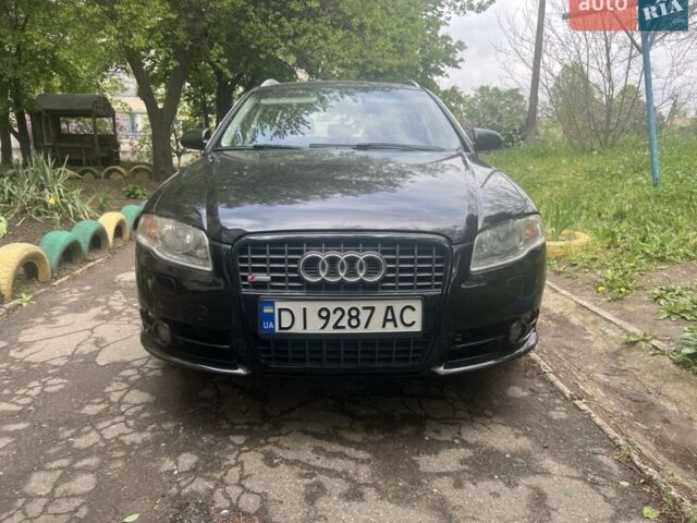 Черный Ауди А4, объемом двигателя 2 л и пробегом 280 тыс. км за 5850 $, фото 1 на Automoto.ua