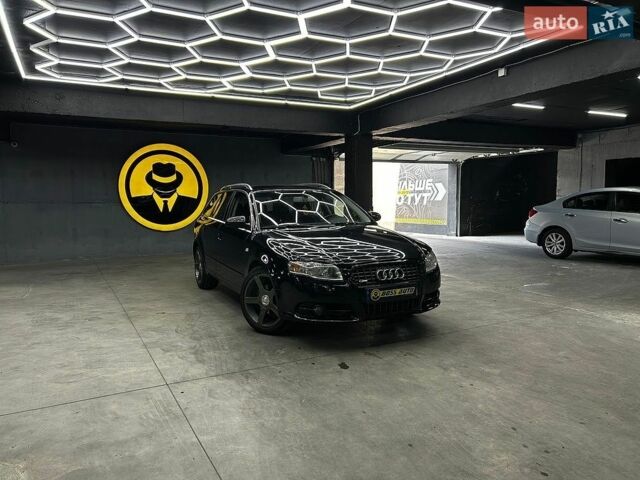 Чорний Ауді А4, об'ємом двигуна 2 л та пробігом 290 тис. км за 7800 $, фото 1 на Automoto.ua