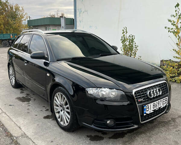 Чорний Ауді А4, об'ємом двигуна 2 л та пробігом 403 тис. км за 6900 $, фото 1 на Automoto.ua