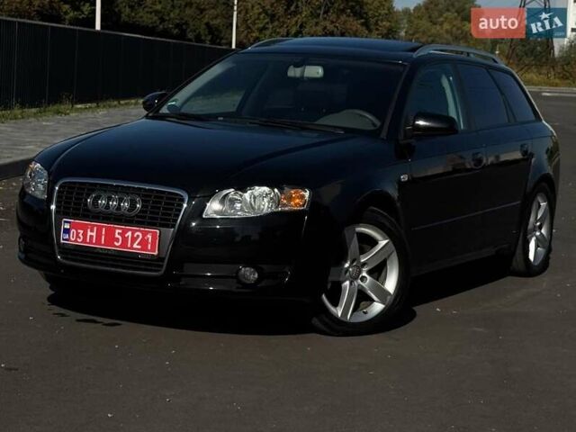 Чорний Ауді А4, об'ємом двигуна 2 л та пробігом 258 тис. км за 7400 $, фото 1 на Automoto.ua