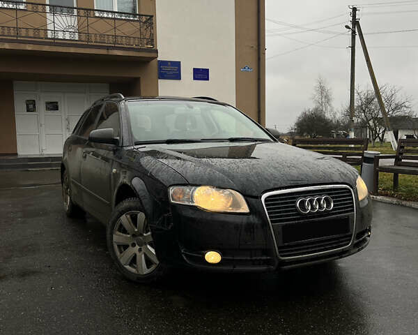 Черный Ауди А4, объемом двигателя 2 л и пробегом 332 тыс. км за 5250 $, фото 1 на Automoto.ua