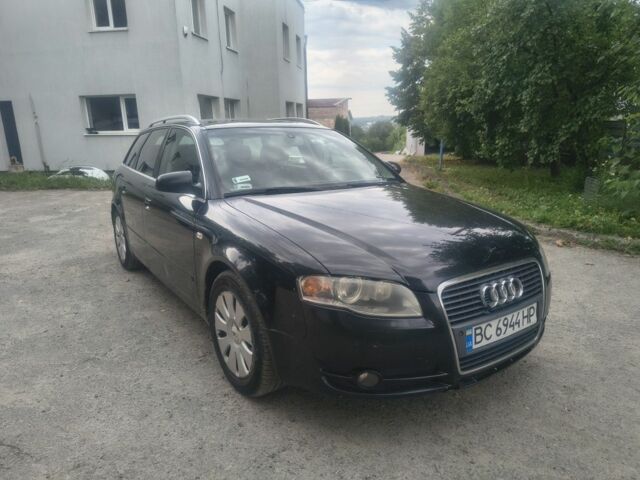 Черный Ауди А4, объемом двигателя 2 л и пробегом 343 тыс. км за 3648 $, фото 1 на Automoto.ua