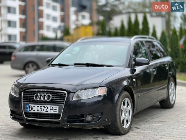 Черный Ауди А4, объемом двигателя 2 л и пробегом 290 тыс. км за 5400 $, фото 1 на Automoto.ua