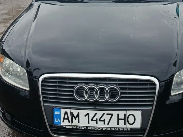Чорний Ауді А4, об'ємом двигуна 2 л та пробігом 235 тис. км за 6800 $, фото 1 на Automoto.ua