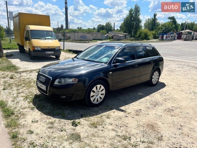 Черный Ауди А4, объемом двигателя 2 л и пробегом 294 тыс. км за 6500 $, фото 1 на Automoto.ua
