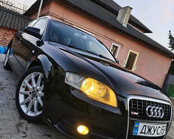 Черный Ауди А4, объемом двигателя 1.8 л и пробегом 216 тыс. км за 5850 $, фото 1 на Automoto.ua