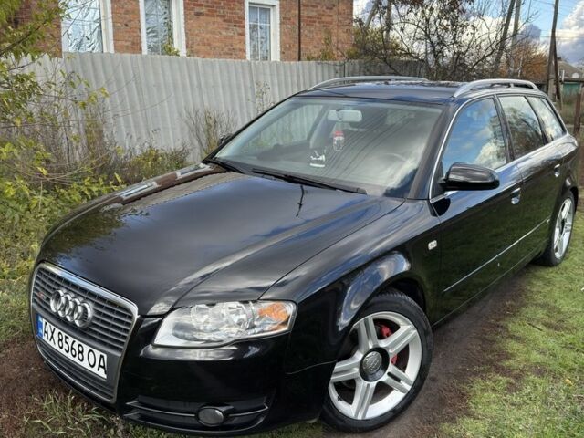 Ауди А4 2006 в Харькове на Automoto.ua Черный Ауди А4, объемом двигателя 2 л и пробегом 202 тыс. км за 7600 $, фото 1 на Automoto.ua