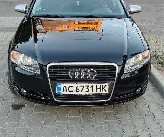 Черный Ауди А4, объемом двигателя 2 л и пробегом 258 тыс. км за 5900 $, фото 1 на Automoto.ua