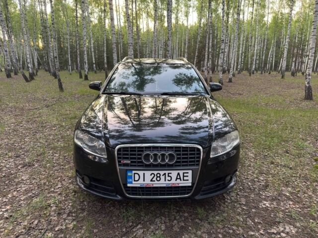 Чорний Ауді А4, об'ємом двигуна 2 л та пробігом 335 тис. км за 7170 $, фото 1 на Automoto.ua