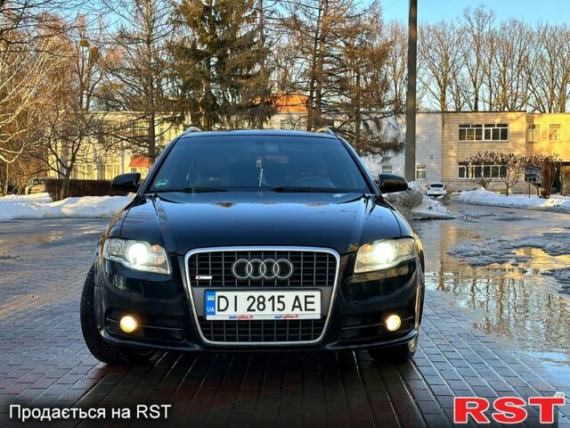 Черный Ауди А4, объемом двигателя 2 л и пробегом 333 тыс. км за 6800 $, фото 1 на Automoto.ua