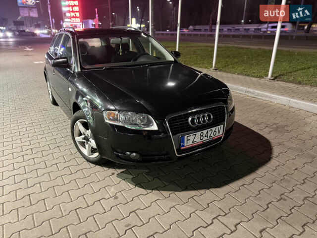Черный Ауди А4, объемом двигателя 2 л и пробегом 300 тыс. км за 2950 $, фото 1 на Automoto.ua
