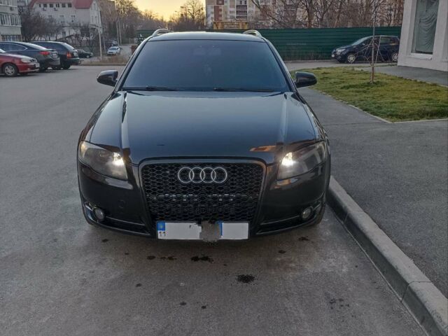 Чорний Ауді А4, об'ємом двигуна 2 л та пробігом 389 тис. км за 6500 $, фото 1 на Automoto.ua