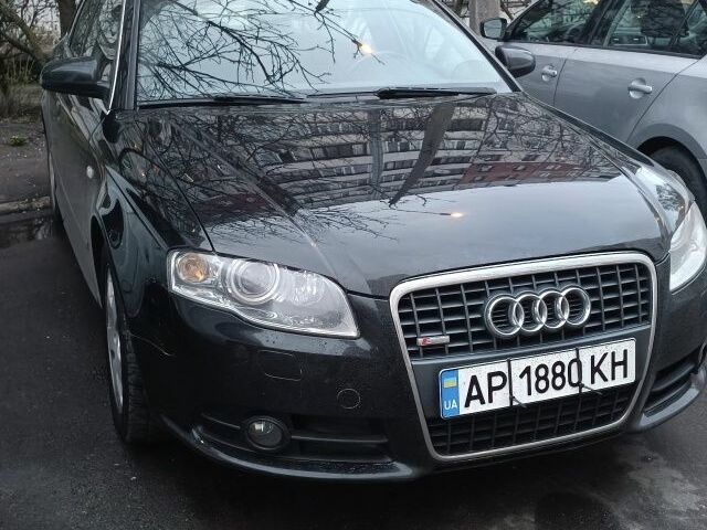 Чорний Ауді А4, об'ємом двигуна 2 л та пробігом 244 тис. км за 7600 $, фото 1 на Automoto.ua