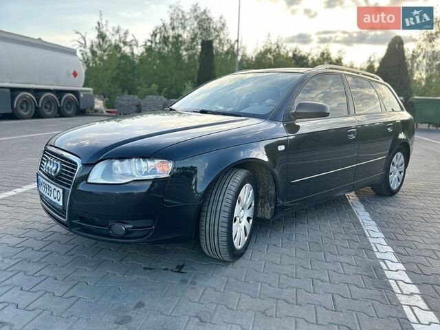 Черный Ауди А4, объемом двигателя 1.97 л и пробегом 303 тыс. км за 6299 $, фото 1 на Automoto.ua