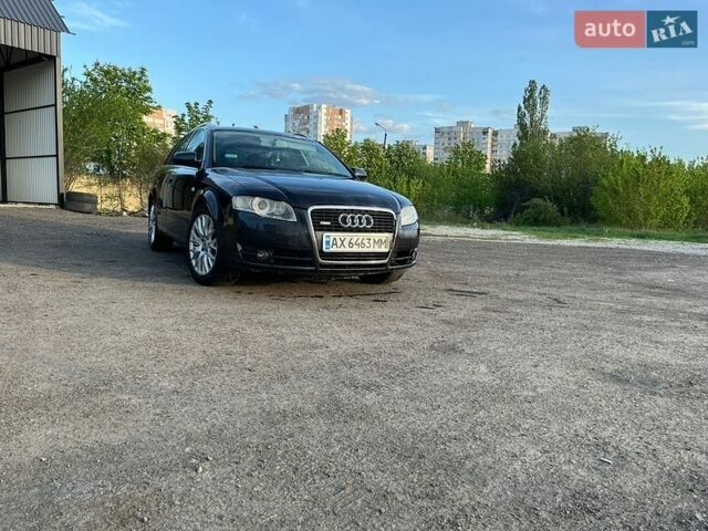 Черный Ауди А4, объемом двигателя 2 л и пробегом 310 тыс. км за 6000 $, фото 1 на Automoto.ua
