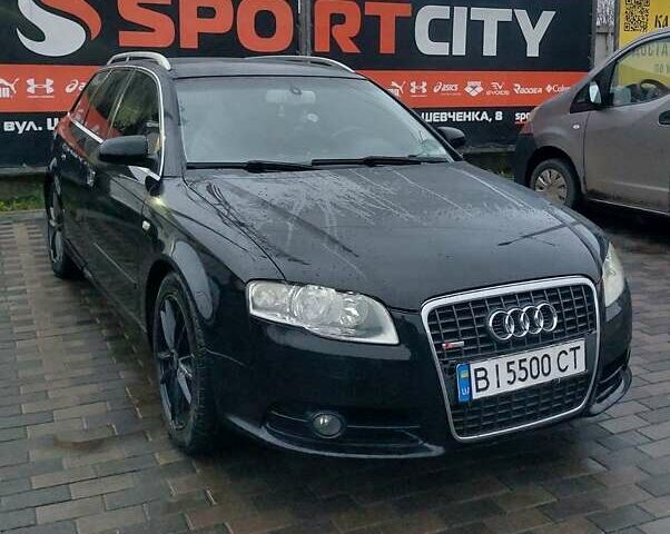 Чорний Ауді А4, об'ємом двигуна 1.98 л та пробігом 370 тис. км за 8000 $, фото 1 на Automoto.ua