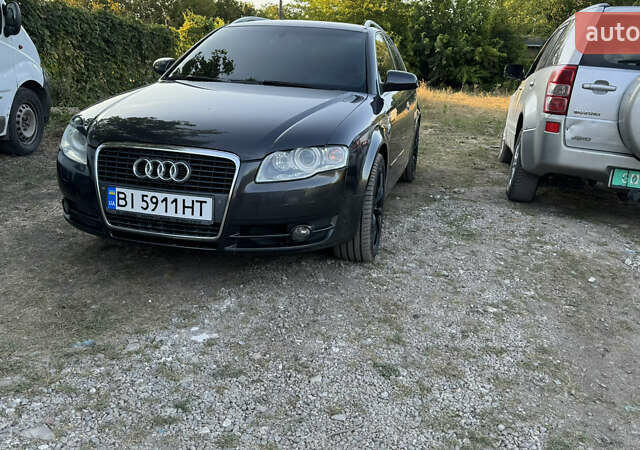 Чорний Ауді А4, об'ємом двигуна 1.97 л та пробігом 283 тис. км за 8000 $, фото 1 на Automoto.ua