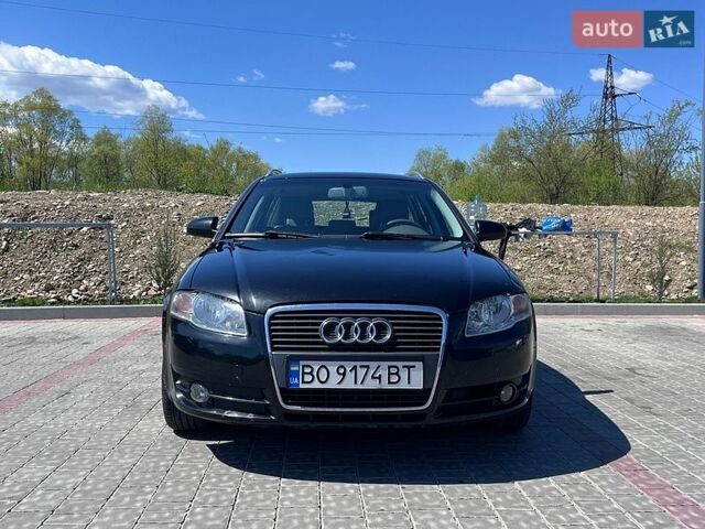 Черный Ауди А4, объемом двигателя 2 л и пробегом 320 тыс. км за 6500 $, фото 1 на Automoto.ua