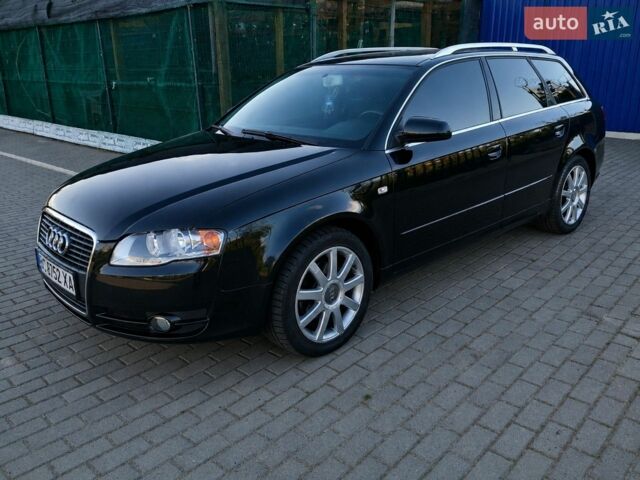 Чорний Ауді А4, об'ємом двигуна 2 л та пробігом 350 тис. км за 6000 $, фото 1 на Automoto.ua