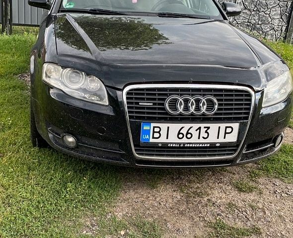 Черный Ауди А4, объемом двигателя 1.97 л и пробегом 244 тыс. км за 6900 $, фото 1 на Automoto.ua