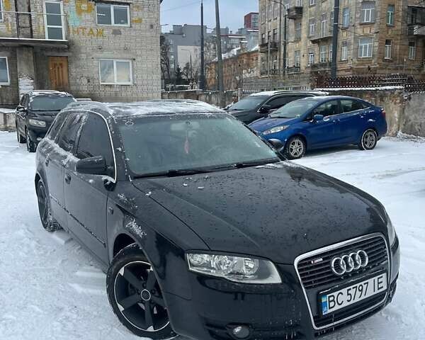 Черный Ауди А4, объемом двигателя 1.97 л и пробегом 296 тыс. км за 8200 $, фото 1 на Automoto.ua