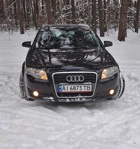 Черный Ауди А4, объемом двигателя 2 л и пробегом 270 тыс. км за 7200 $, фото 1 на Automoto.ua