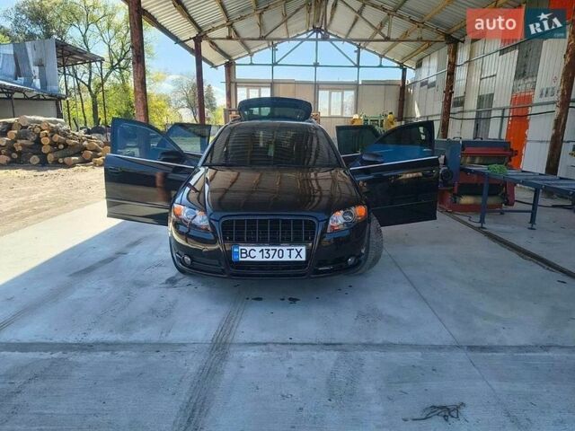 Черный Ауди А4, объемом двигателя 2 л и пробегом 279 тыс. км за 8200 $, фото 1 на Automoto.ua