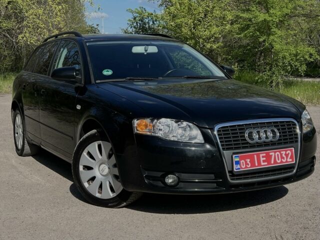 Черный Ауди А4, объемом двигателя 2 л и пробегом 180 тыс. км за 7850 $, фото 1 на Automoto.ua