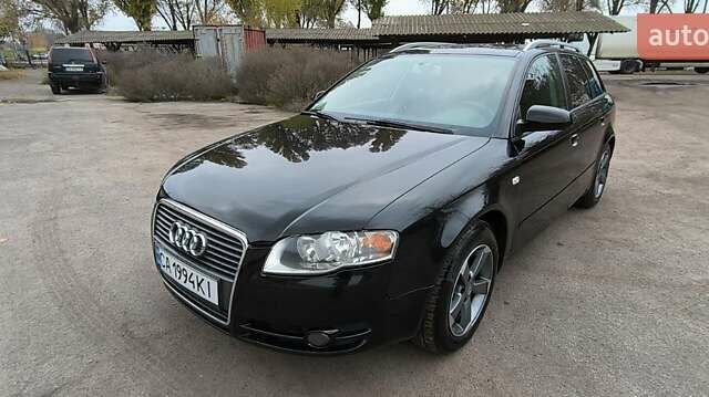 Черный Ауди А4, объемом двигателя 2 л и пробегом 283 тыс. км за 6500 $, фото 1 на Automoto.ua