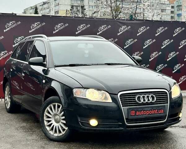 Чорний Ауді А4, об'ємом двигуна 1.97 л та пробігом 345 тис. км за 6000 $, фото 1 на Automoto.ua