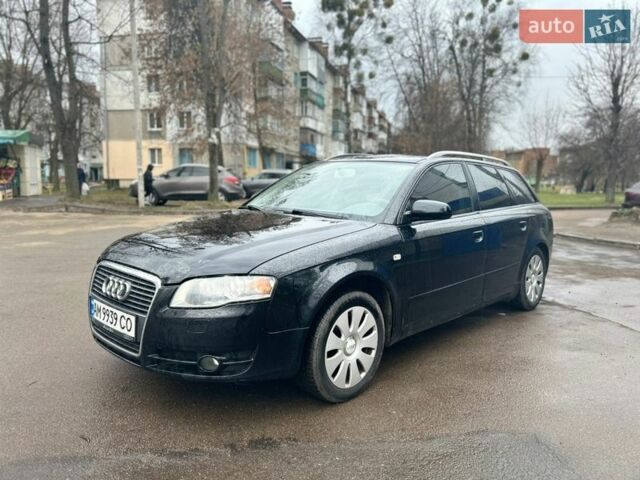 Черный Ауди А4, объемом двигателя 1.97 л и пробегом 300 тыс. км за 6350 $, фото 1 на Automoto.ua