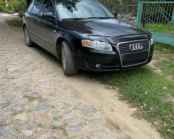 Черный Ауди А4, объемом двигателя 2 л и пробегом 280 тыс. км за 7000 $, фото 1 на Automoto.ua