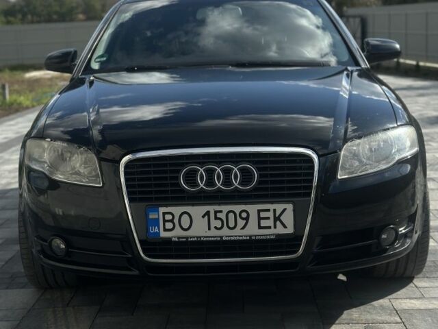 Черный Ауди А4, объемом двигателя 2 л и пробегом 355 тыс. км за 7500 $, фото 1 на Automoto.ua