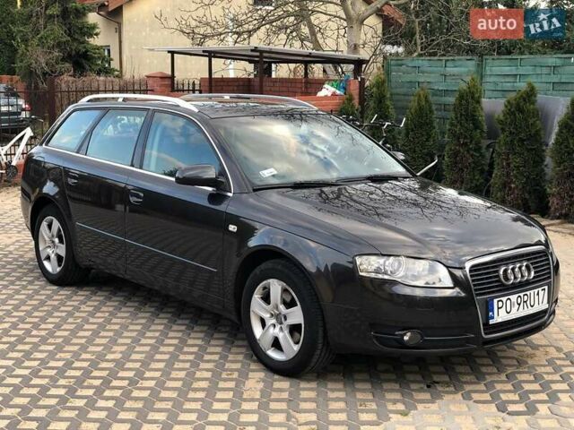 Ауді А4 2007 у Івано-Франківську на Automoto.ua Чорний Ауді А4, об'ємом двигуна 1.97 л та пробігом 320 тис. км за 7500 $, фото 1 на Automoto.ua