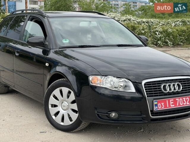 Черный Ауди А4, объемом двигателя 2 л и пробегом 173 тыс. км за 7800 $, фото 1 на Automoto.ua