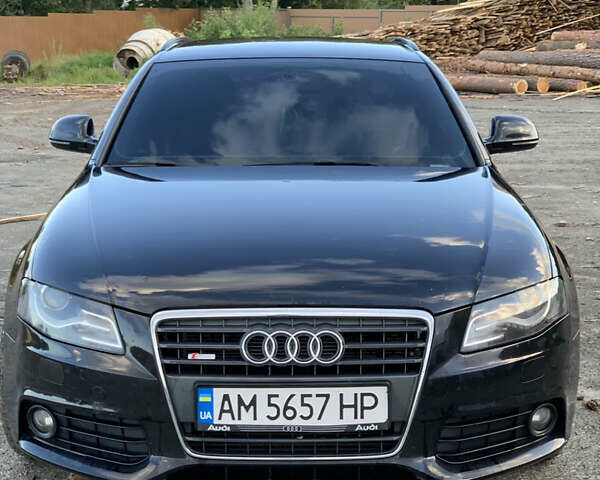 Черный Ауди А4, объемом двигателя 2.01 л и пробегом 242 тыс. км за 7900 $, фото 1 на Automoto.ua