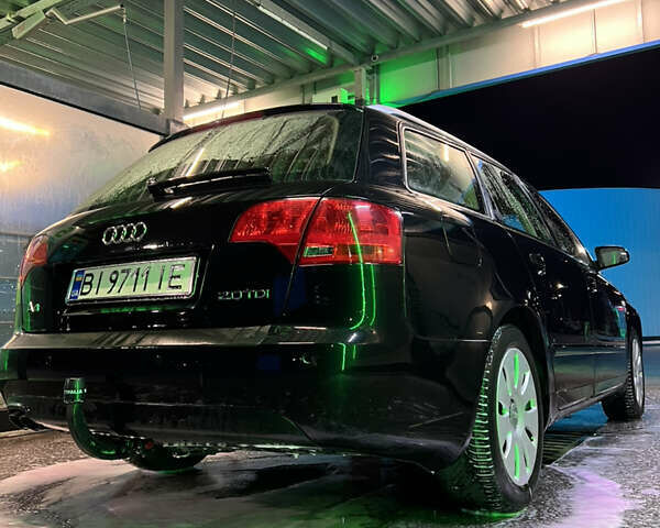 Чорний Ауді А4, об'ємом двигуна 1.97 л та пробігом 174 тис. км за 7500 $, фото 1 на Automoto.ua