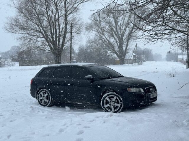 Чорний Ауді А4, об'ємом двигуна 2 л та пробігом 216 тис. км за 8200 $, фото 1 на Automoto.ua