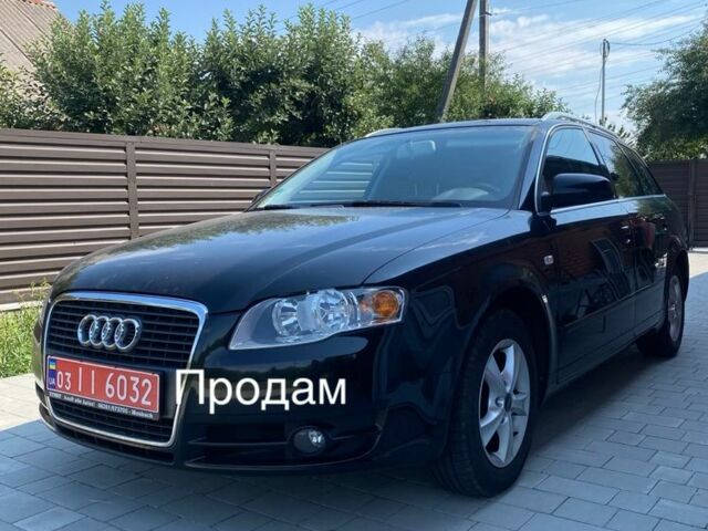 Черный Ауди А4, объемом двигателя 1.9 л и пробегом 288 тыс. км за 7295 $, фото 1 на Automoto.ua