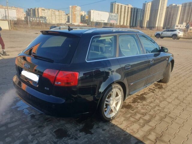 Чорний Ауді А4, об'ємом двигуна 2 л та пробігом 170 тис. км за 7500 $, фото 1 на Automoto.ua