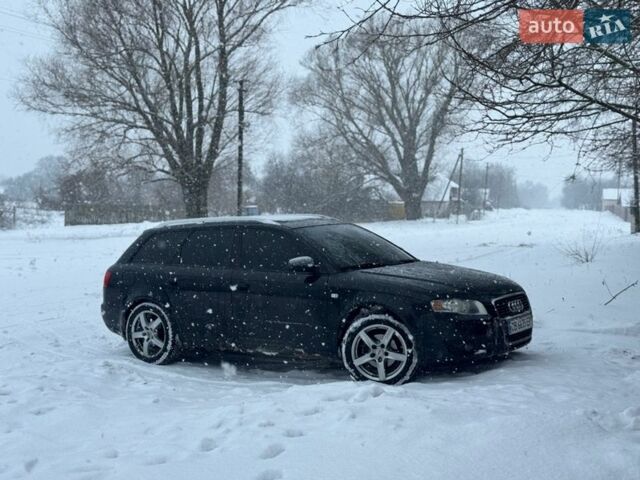 Чорний Ауді А4, об'ємом двигуна 2 л та пробігом 216 тис. км за 8200 $, фото 1 на Automoto.ua