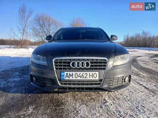 Черный Ауди А4, объемом двигателя 2 л и пробегом 379 тыс. км за 7600 $, фото 1 на Automoto.ua